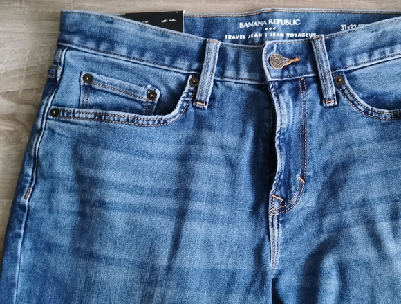 2/$100 Brand new Banana Republic men jeans denim pants - Picture 2 of 5